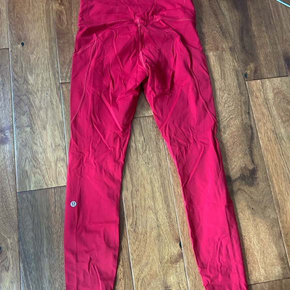 lululemon Red Leggings - Picture 4 of 4
